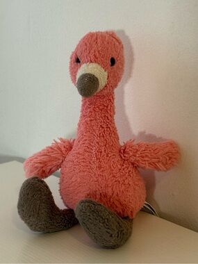 Jellycat Small Bashful Flamingo Pink 8" Retired Plush